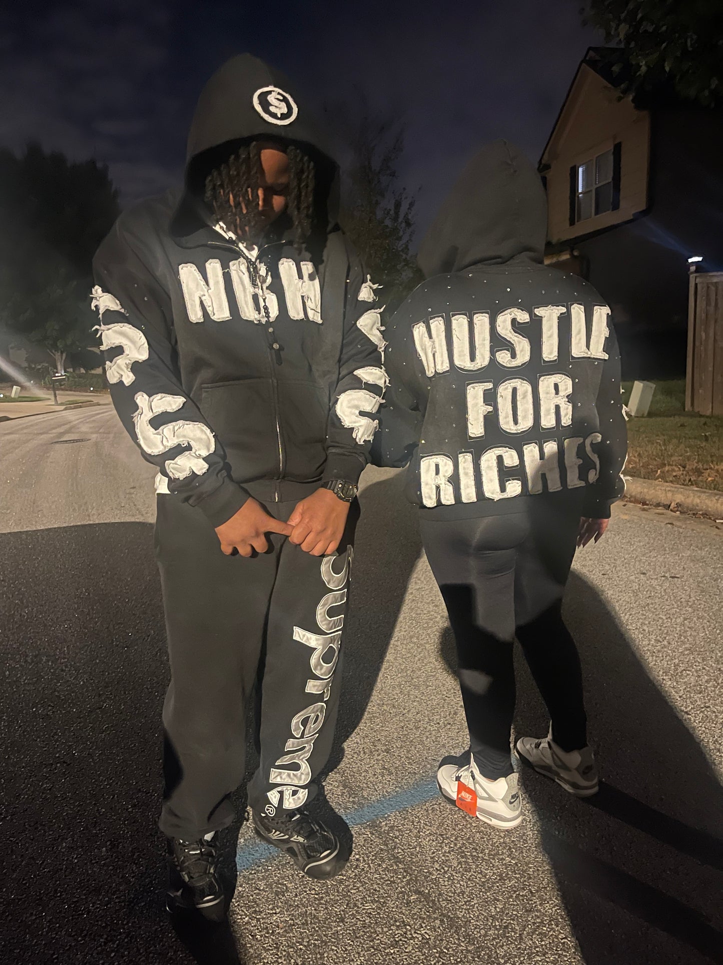 Hustle For Riches Zip Up